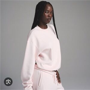 NWT Skims Cotton Fleece in Barely Pink Size Small